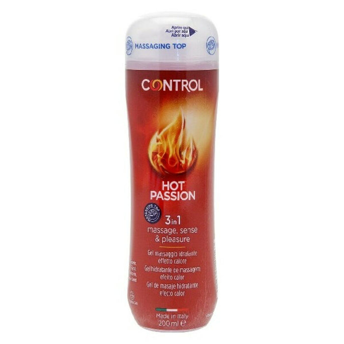 Control Gel Hot Passion | verwarmend, massage en glijmiddel (200 ml)