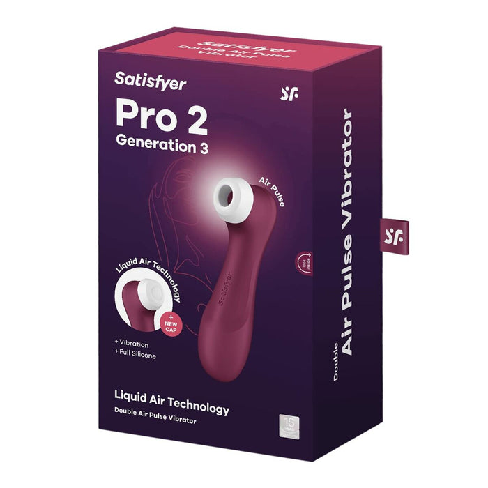 Satisfyer Pro 2 Generation 3 clitorisvibrator | Rood