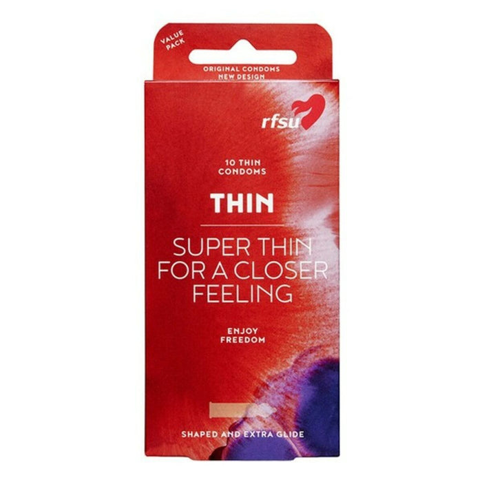 Condooms RFSU Thin| Extra dunne condoom (10 Stuks)