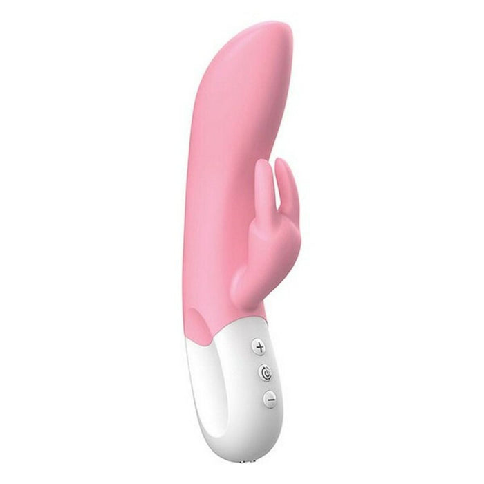 Mighty Rabbit vibrator van Liebe Roze | voor clitoris en G-spot