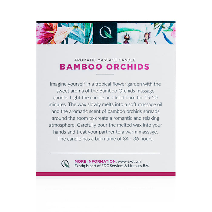 Exotiq Massagekaars Bamboo Orchids - Orchideeën 200g